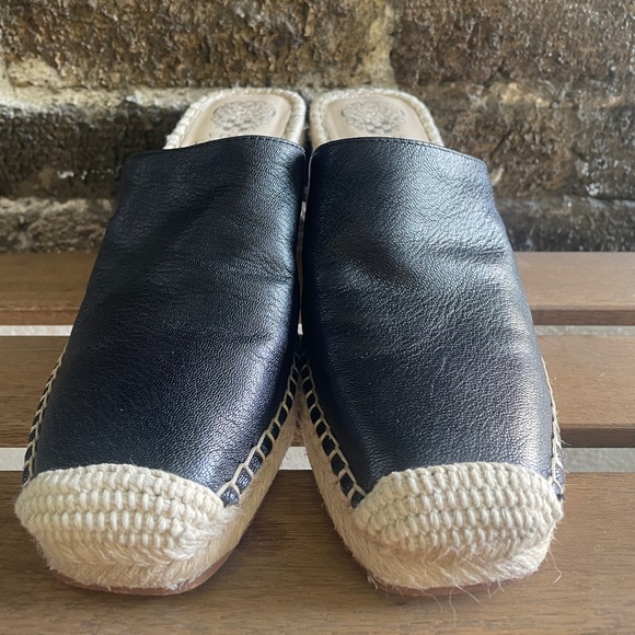 NWOT VINCE CAMUTO Kordinan Wedge Espadrille Mule Sz 39 - Picture 5 of 6